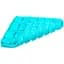 Миска-коврик для собак и кошек Waudog Silicone для поиска корма 205х205х17 мм голубой - миниатюра 2