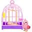 Интерактивная игрушка Moose Little Live Pets My Really Real попугайчик какаду Рози в клетке (26692) - миниатюра 2