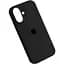 Чохол Silicone Case для Apple iPhone 16 Plus Black AA [115098] - мініатюра 2