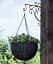 Горшок для растений Keter Rattan hanging sphere с цепочкой коричневый (7290106924567) - миниатюра 8