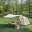 Намет Naturehike Ango Picnic CNK2450WS021 тримісний автоматичний із тентом коричневий - мініатюра 10
