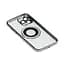 Магнитный чехол XON PhoneCase Magnetic для iPhone 12 Pro Max (PCMC1112400G 68116) Серый/Прозрачный - миниатюра 2