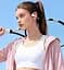 Наушники Langsdom костные беспроводные BE24 с памятью 16GB MP3 плеером Bluetooth и шумоподавлением для бега и спорта Фиолетовый - миниатюра 3