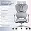 Крісло геймерське Sihoo Xallking X5C Mesh Grey (X5FC-N101) - мініатюра 15