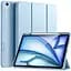 Чохол-книжка DK для Apple iPad Air 13" M2 2024 екошкіра/силікон Smart Case cлот стилус (017899) white ice - мініатюра 1