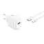 Сетевое зарядное устройство XO L135 18W/1 USB + Type-C White - миниатюра 1