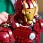Конструктор LEGO Super Heroes Marvel Бюст Залізної Людини MK4, 436 деталей (76327) - мініатюра 12