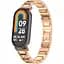 Ремешок DK CDK для Xiaomi Mi Smart Band 10 Metal Band Fitlink Diamond (016444) (rose gold) - миниатюра 1