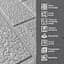 Фасадна панель Sticker Wall PU 415 x 15 x 3800мм D SW-00001720 - мініатюра 4
