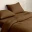 Комплект постільної білизни Cosas Cocoa brown Євро муслін каштан (Muslin_13CocoaBrown_El-13CocoaBrown_200) - мініатюра 2