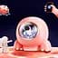 Портативная акустика DK MC-009+1 микрофон Pink [115809] - миниатюра 4