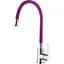 Смеситель для кухни Zerix LR74004-8 Sus304 с силиконовым сливом Фиолетовый (LL1478) - миниатюра 1
