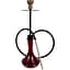 Кальян Tiaga Hookah Classic Black Craft Crash Red - мініатюра 2