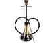 Кальян Tiaga Hookah Classic Black Craft XL Red - мініатюра 2