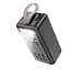 Зовнішній акумулятор Hoco DB21 large display power bank 80000mAh 6 портів 4USB Type-C Lightning - мініатюра 7
