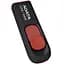 USB флеш накопитель ADATA 64GB C008 Black+Red USB 2.0 (AC008-64G-RKD) - миниатюра 2
