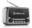 Радіоприймач 1.0 Real-El X-525 Grey, 3 Вт, пластиковий корпус, FM/AM/SW, USB, SD/microSD, акумулятор, ліхтарик - мініатюра 7