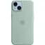Чохол Silicone Case with MagSafe для Apple iPhone 14 Succulent ААА [77423] - мініатюра 1