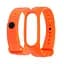 Силиконовый ремешок для Xiaomi Mi Band 3/4, 21 светло-оранжевый - миниатюра 1