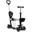 Самокат детский 5 в 1 Best Scooter 63-72х54х14 см Черный 000255098 - миниатюра 1