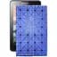 Чехол StatusCASE из экокожи для планшета Lenovo Idea Pad A3500 Синий ромб - миниатюра 1