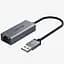 Сетевой адаптер Cabletime USB 100Mbps Ethernet, 0.15m,Space Grey (CB52G) - миниатюра 1