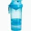 Шейкер спортивний Smart Shake O2GO Neon Blue 600 мл - мініатюра 1