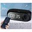 Портативная колонка часы будильник Kisonli LP2S Bluetooth 1200 mAh 5 Вт Black - миниатюра 6