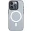 TPU+PC чохол Blueo Skin Friendly Frosted with MagSafe для Apple iPhone 15 Pro Max (6.7) Сірий / Grey - мініатюра 1