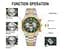 Часы наручные Curren 8440 Silver Black Silver (18693) - миниатюра 6