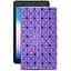 Чехол StatusCASE из экокожи для планшета Alcatel 1T 7 4G Фиолетовый ромб - миниатюра 1