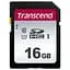 Карта пам'яті Transcend 16GB SDHC class 10 UHS-I U1 (TS16GSDC300S) - мініатюра 1