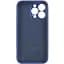 Чохол Silicone Case Full Camera Protective AA для Apple iPhone 14 Pro 6.1" Синій / Deep navy - мініатюра 2