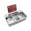 Кухонная мойка Kroner KRP Dekor - SET7848 (1.0 мм) CV033567, Нержавеющая сталь - миниатюра 1