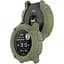 Чохол-бампер DK для Garmin Instinct 2X Силікон Outlines (green) - мініатюра 2
