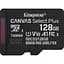 Карта памяти Kingston microSDXC Canvas Select Plus 128GB Class 10 UHS-I U1 V10 А1 (SDCS3/128GBSP) [144834] - миниатюра 1