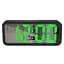 Дзеркальний настільний годинник Led Mirror Clock DT-6508 цифровий із зеленим підсвічуванням - мініатюра 1