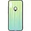 Чехол-накладка Toto Aurora Print Glass Case Xiaomi Redmi 7 Green - миниатюра 1