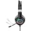 Навушники Hoco W107 Cute cat luminous cat ear gaming headphones чорно-зелені - мініатюра 4