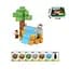 Конструктор магнітний Minecraft, LZCK050, 58 елементів, фігурки героїв - мініатюра 1