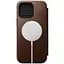 Шкіряний чохол-книжка Nomad Modern Leather Folio Case Brown для iPhone 16 Pro (NM01679585) - мініатюра 3