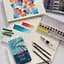 Склейка для акварелі Inktense 23х31см 300г/м2 20л 100% бавовна Derwent - мініатюра 7