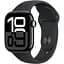 Смарт-годинник Apple Watch Series 10 GPS 42mm Jet Black Aluminum Case with Black Sport Band S/M (MWWE3) [114953] - мініатюра 1