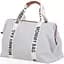 Сумка Childhome Mommy bag Signature - Canvas White, біла (CWMBBSCOW) - мініатюра 1