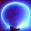 Светодиодный LED ошейник для собак с зарядкой USB, синий - миниатюра 10