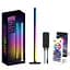 Напольная угловая LED лампа RGB SAL-005B 160cm Bluetooth USB with app Black - миниатюра 1