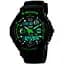 Наручний годинник чоловічий Skmei S-Shock Green 0931 Чорний (077) - мініатюра 1