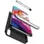 Чохол-накладка GKK 3 in 1 Hard PC Case Samsung Galaxy A70 Silver/Black - мініатюра 3