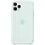 Чохол Silicone case AAA для Apple iPhone 11 Pro Max 6.5" Сиро-синій / Seafoam - мініатюра 1