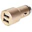 Автомобільний зарядний пристрій в прикурювач UFT CC1 Gold 2 usb порти - мініатюра 1